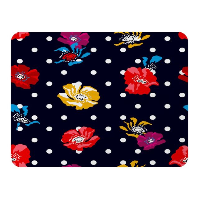 Benjamin Tate Design Flowers & Spots Blanket in Natural - Size: 120 cm x 150 cm - image 1