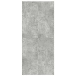 Berkfield Home Shoe Cabinet Concrete grey Engineered Wood Shoe Cabinet - thumbnail 6