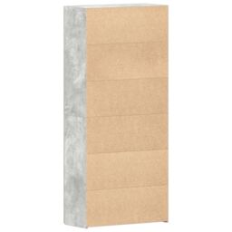 Berkfield Home Shoe Cabinet Concrete grey Engineered Wood Shoe Cabinet - thumbnail 8