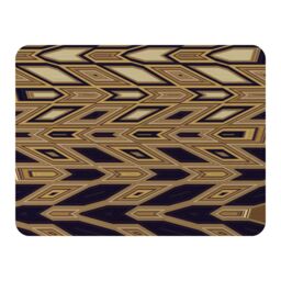 Benjamin Tate Design Geometric Tiles Blanket in Natural - Size: 120 cm x 150 cm - thumbnail 1