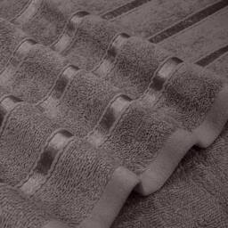 Smart Living Luxury 100% Cotton 8 Piece Super Soft Bathroom Towel Bale Set in Grey - thumbnail 3