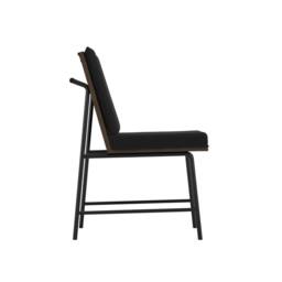 Lemon Pavilion Furniture Scout Indoor Dining Chair (Pack of 2) - House Weave/Rubber Wood in Black - Size: 2 Pack - thumbnail 3