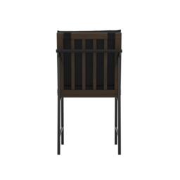 Lemon Pavilion Furniture Scout Indoor Dining Chair (Pack of 2) - House Weave/Rubber Wood in Black - Size: 2 Pack - thumbnail 4