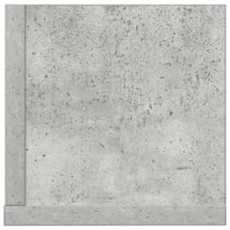Berkfield Home Decorative Wall Shelves 2 pcs Concrete Grey 75x16.5x16.5 cm Engin - thumbnail 6
