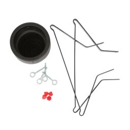 Harbour Housewares Classic Real Christmas Tree Stand - 5.5in - Black - thumbnail 4