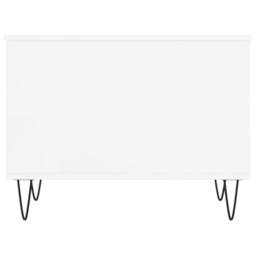 Berkfield Home Coffee Table White 60x44.5x45 cm Engineered Wood - thumbnail 6