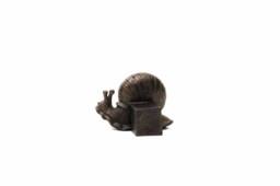 Jardinopia Snail Plant Pot Feet - Set of 3 in Bronze - thumbnail 3