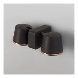 Netlighting Drone Integrated LED Dome Wall Ceiling Light Brown Copper - thumbnail 3