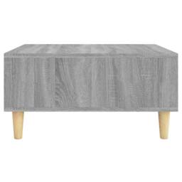 Berkfield Home Coffee Table Grey Sonoma 60x60x30 cm Engineered Wood - Size: 60 x 60 x 30 cm - thumbnail 5
