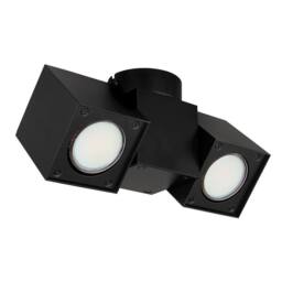 Netlighting Erin Twin Ceiling Spotlight Matt Black 2x GU10 - thumbnail 2