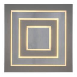 Netlighting Jayden 48cm Semi Flush Ceiling Light Anthracite LED 3000K in Grey - thumbnail 4