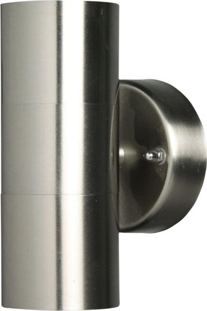 Luxform 230v Eden Wall Light Stainless Steel in Silver - image 1