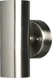 Luxform 230v Eden Wall Light Stainless Steel in Silver