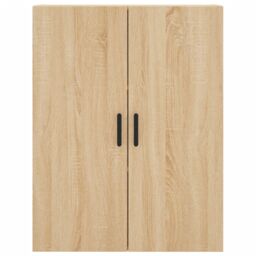 Berkfield Home Wall Mounted Cabinets 2 pcs Sonoma Oak 69.5x34x90 cm in Brown - thumbnail 6