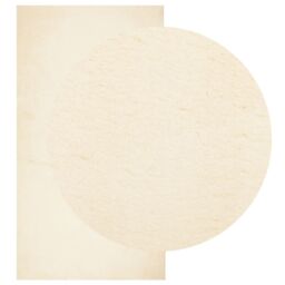 Berkfield Home Rug HUARTE Short Pile Soft & Washable Cream 60x110 cm - Size: Medium - thumbnail 3