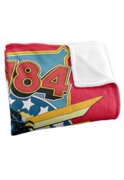 Wonder Woman Stand Tall Silky Touch Super Soft Throw Blanket 152 X 127 cm in White - thumbnail 3