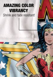 Wonder Woman Stand Tall Silky Touch Super Soft Throw Blanket 152 X 127 cm in White - thumbnail 4
