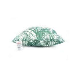 Voltico Palm Leaf Motif Garden Cushion 45 × 45 cm - Polyester Filled in Green - Size: 45 cm x 45 cm - thumbnail 4
