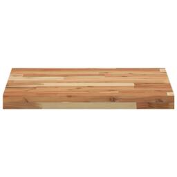 Berkfield Home Table Top Square 50x50x4 cm Solid Wood Acacia in Brown - Size: 50 x 50 x 4 cm - thumbnail 4