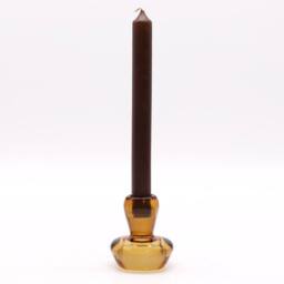 Serenityy Antique Amber Mushroom Flip Dinner Candle & Tealight Holder - thumbnail 2