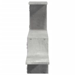Berkfield Home Wall Shelf Concrete Grey 104x15x49 cm Engineered Wood - Size: 104 x 15 x 49 cm - thumbnail 5