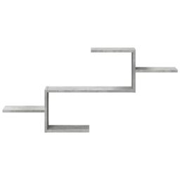 Berkfield Home Wall Shelf Concrete Grey 104x15x49 cm Engineered Wood - Size: 104 x 15 x 49 cm - thumbnail 4