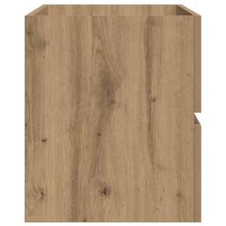Berkfield Home Sink Cabinet Artisan Oak 100x38.5x45 cm Engineered Wood in Brown - thumbnail 5