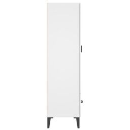 Berkfield Home Highboard White 70x31x115 cm Engineered Wood - Size: 70 x 31 x 115 cm - thumbnail 6
