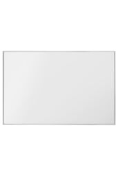"MirrorOutlet Silver Aluminium Edged Wall Mirror 47"" X 31"" 120 X 80CM - Size: 1 Pack" - thumbnail 4