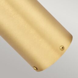 Netlighting Newbrighton Outdoor Pedestal Light Antique brass IP55 in Yellow - thumbnail 3