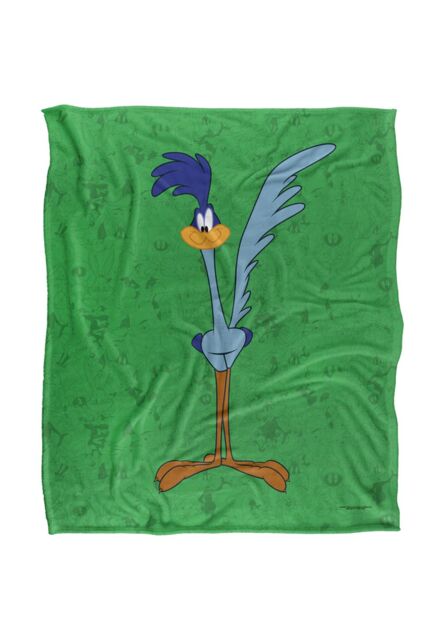 Warner Brothers Looney Tunes Officially Licensed Silky Touch Super Soft Throw Blanket 152 x 127 cm in White - image 1