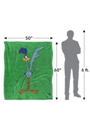 Warner Brothers Looney Tunes Officially Licensed Silky Touch Super Soft Throw Blanket 152 x 127 cm in White - thumbnail 5