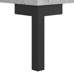 Berkfield Home TV Cabinet Concrete Grey 150x30x44.5 cm Engineered Wood - thumbnail 9