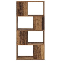 Berkfield Home Storage Unit Old wood Engineered wood 60 x 24 x 124 cm in Brown - thumbnail 5
