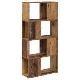 Berkfield Home Storage Unit Old wood Engineered wood 60 x 24 x 124 cm in Brown - thumbnail 7