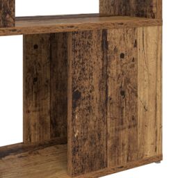 Berkfield Home Storage Unit Old wood Engineered wood 60 x 24 x 124 cm in Brown - thumbnail 8