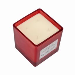 French Connection Square Range - Cherry & Merlot Candle 200g (1-Wick) - FCC003RS in Red - Size: XL - thumbnail 3