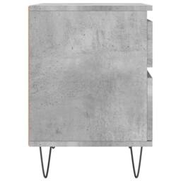 Berkfield Home Bedside Cabinets 2 pcs Concrete Grey 40x35x50 cm Engineered Wood - Size: 40 x 35 x 50 cm - thumbnail 8