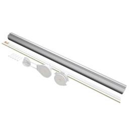 Blinds Outlet Make Your Own No Drill Roller Blind Kit in Silver - Size: 60 cm