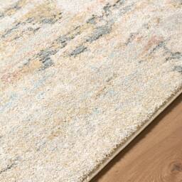 Livabliss Avellino-Abstract Beige Grey Blue Modern Marble High Pile Living Rug - Size: 200 cm x 280 cm - thumbnail 3