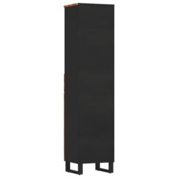 Berkfield Home Bathroom Cabinet 38x33x160 cm Solid Wood Reclaimed - Size: 38 x 33 x 160 cm - thumbnail 6
