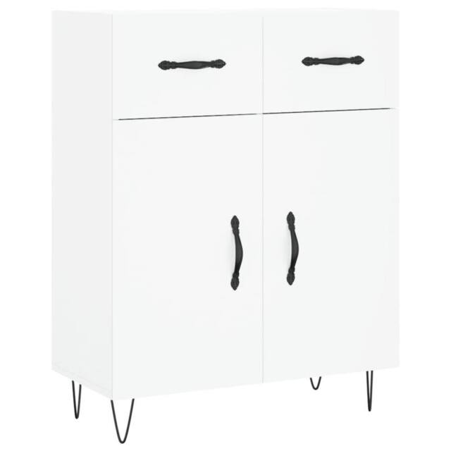 Berkfield Home Sideboard White 69.5x34x90 cm Engineered Wood - image 1