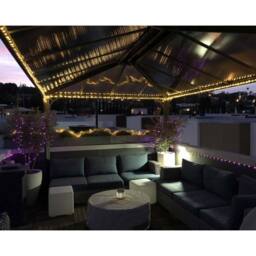 Palram Martinique 5000 Garden Gazebo - L493.1 x W359.3 x H286.1 cm - Grey - thumbnail 4