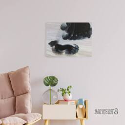 "Artery8 Giacomo Balla Dynamism Of A Dog On A Leash Canvas Wall Art Print - Size: W18"" x H24""" - thumbnail 3