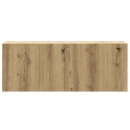 Berkfield Home 8 Piece TV Cabinet Set Wall-mounted Artisan Oak Engineered Wood in Brown - thumbnail 5