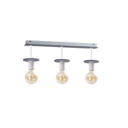 Netlighting Saturn Ceiling Spotlight Bar Grey 60cm 3x E27