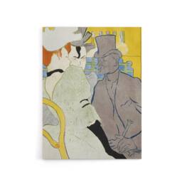 "Artery8 Englishman at the Moulin Rouge Canvas Wall Art Print Lautrec - Size: W18"" x H24""" - thumbnail 1