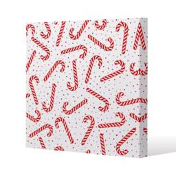 Benjamin Tate Design Canes pattern (canvas) / 90 x 90 x 4cm in Natural - Size: 90 x 90 x 4 cm - thumbnail 1