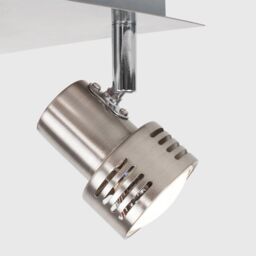 ValueLights Spotlight 4 Way Silver Ceiling Bar Spotlight - thumbnail 4