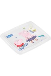 Keeeper Set of 2 Peppa Pig Turn Around Stackable Box 24 Litre with Lid - Natural Transparent in Clear - thumbnail 5